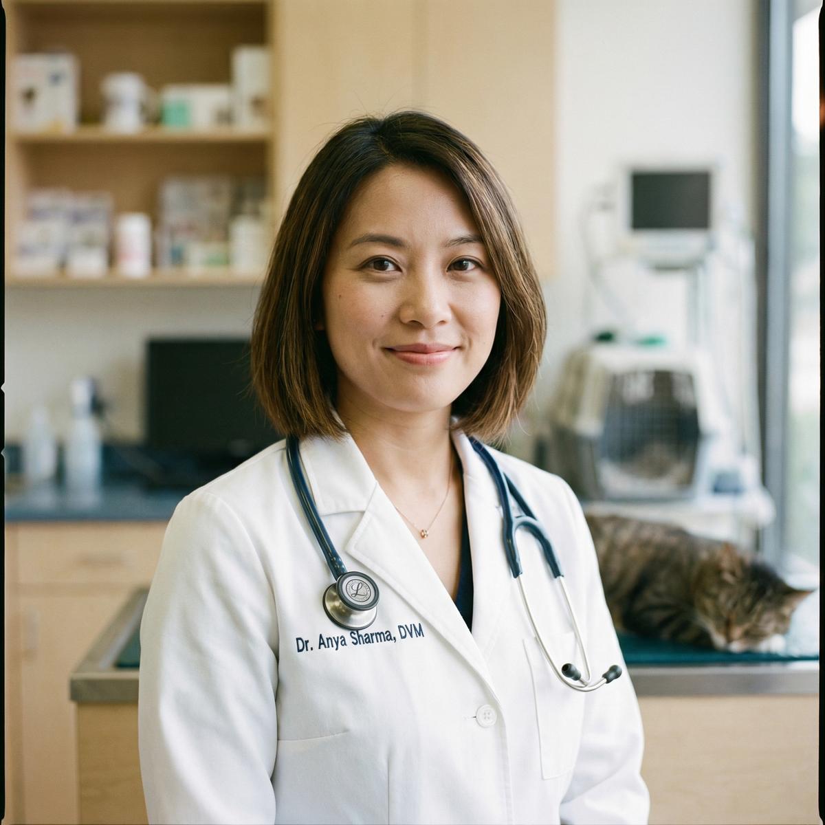 黄色仓库兽医专家王思琪