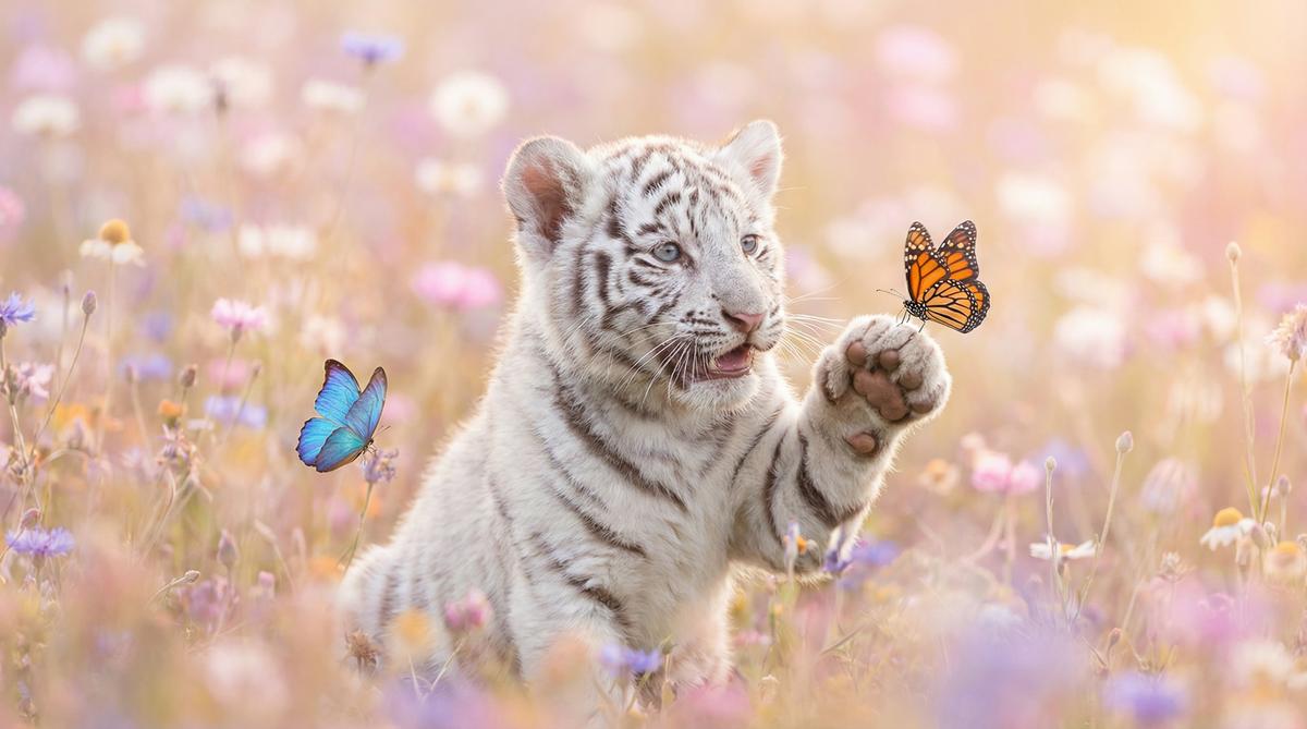 黄色仓库白虎幼崽视频